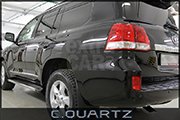 Toyota Land Cruiser обработан кварцевой защитной полировкой CQuartz..